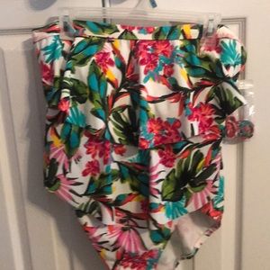 Ladies Jantzen Bandeau Swimsuit